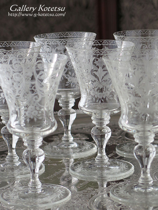 ロブマイヤー シェーンブルングラス Lobmeyr antique glass