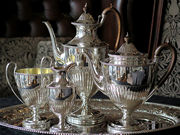 アンティークシルバーティーセット antique silver teaset