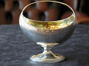 シルバーバスケット antique silver basket