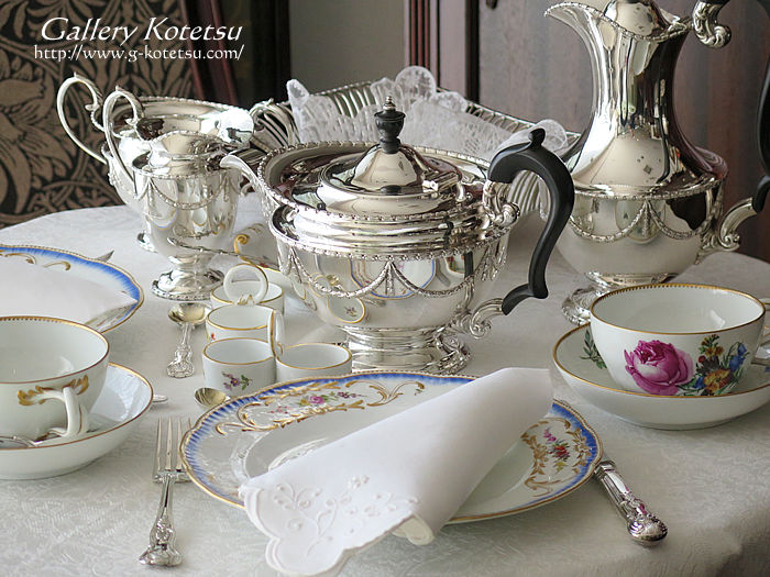 Vo[eB[Zbg antiquesilver tea set