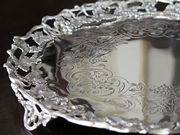 シルバーサルヴァ antique silver salver