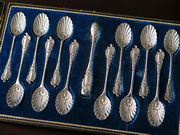 アンティークシルバー ティースプーン antique silver teaspoon