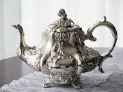 シルバーティーポット antique silver teapot