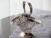 シルバーバスケット antique silver basket