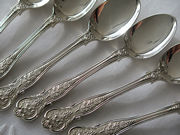 アンティークシルバー ティースプーン antique silver teaspoon