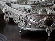 ブレッドバスケット antique silver bread basket