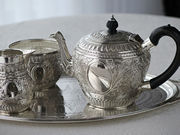 アンティークシルバーティーセット antique silver teaset