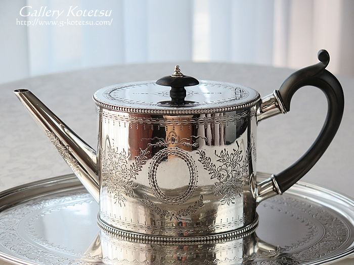 Vo[eB[|bg silver teapot