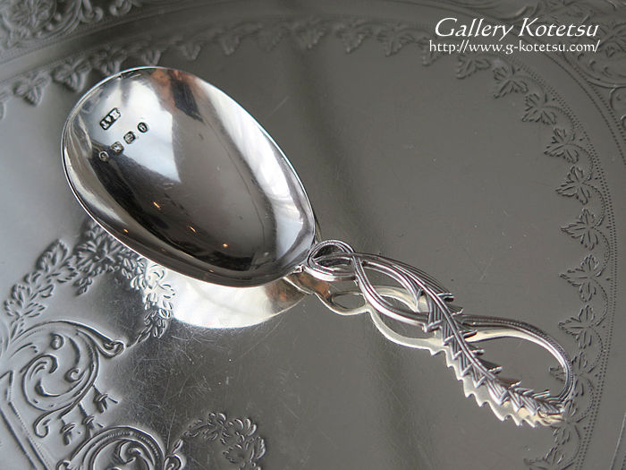 eB[LfBXv[ antique silver teacaddy spoon