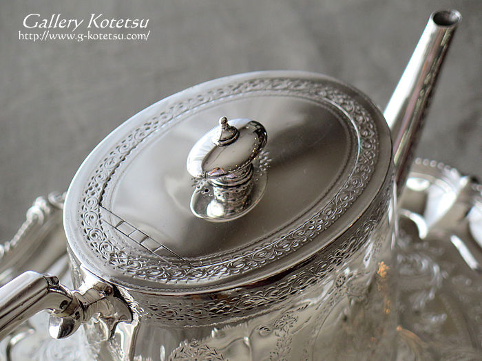 Vo[eB[Zbg antique silver teaset