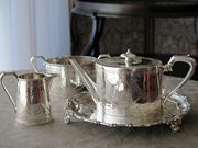 アンティークシルバーティーセット antique silver teaset