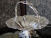 シルバーバスケット antique silver basket