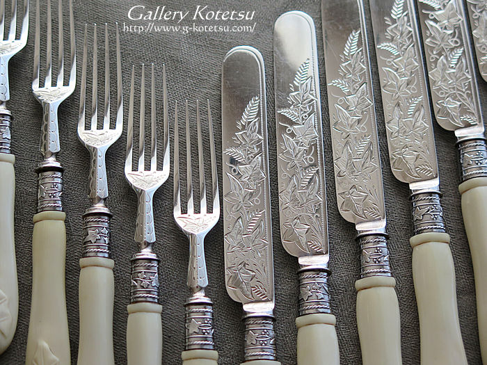 fU[gJg[  antique silver dessert cutlery