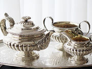 アンティークシルバーティーセット antique silver teaset
