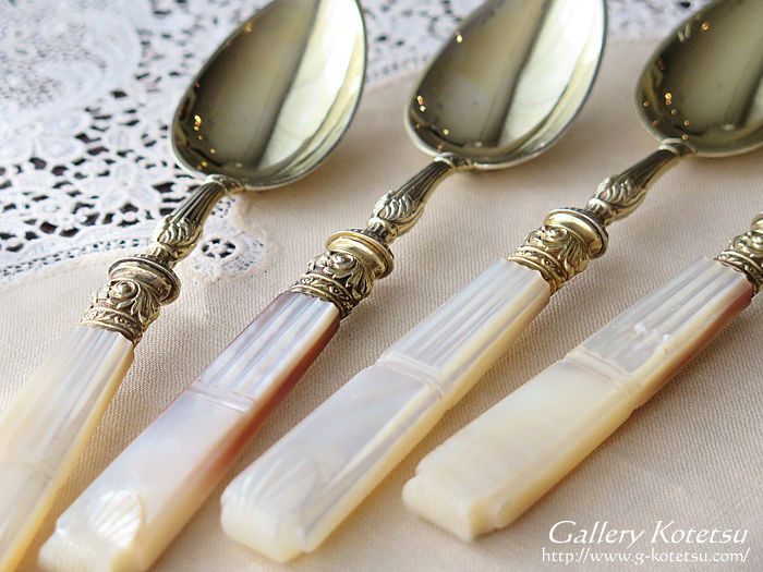 }U[Iup[fU[gJg[ mother of pearl antique silver cutlery