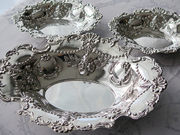シルバーバスケット antique silver basket