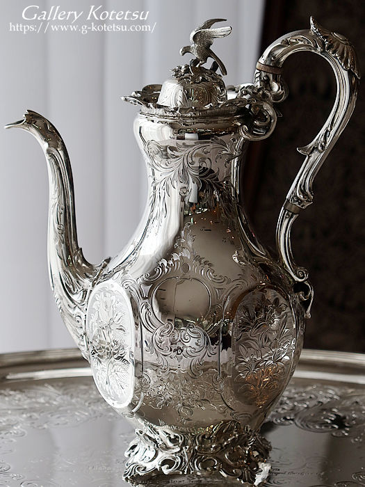 antique silver tea set AeB[NVo[@eB[Zbg