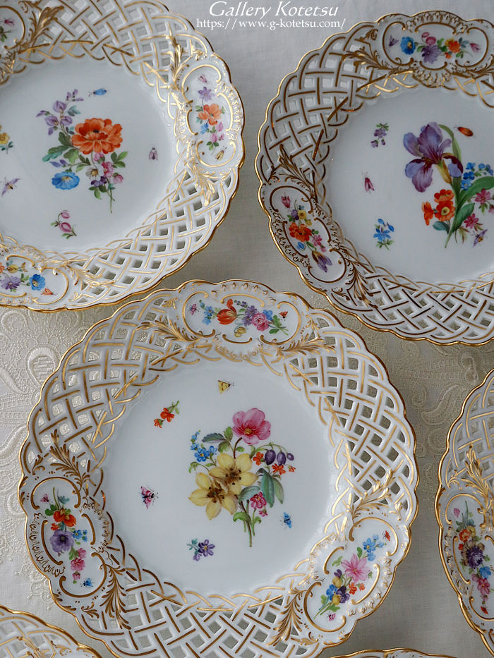 meissen dessert plate マイセンデザートプレート