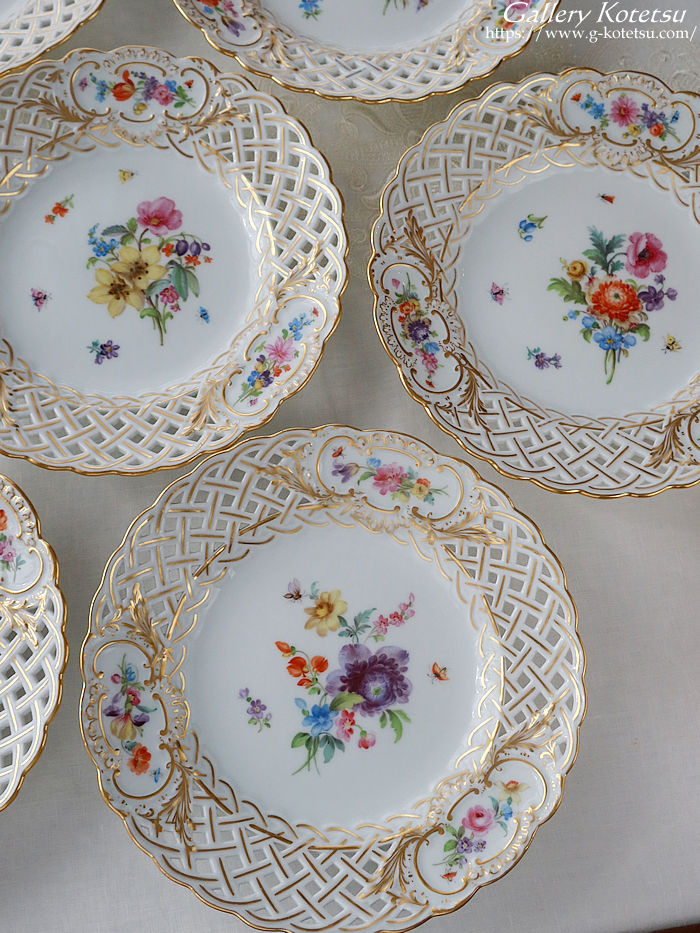 meissen dessert plate マイセンデザートプレート