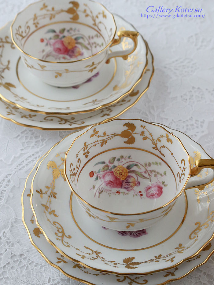 スポード カップ&ソーサー antique porcelain spode cup&Saucer