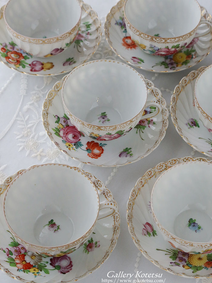 ドレスデンカップ&ソーサー dresden cap&saucer