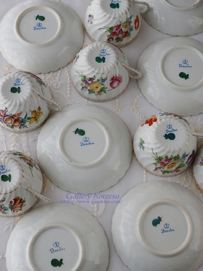 ドレスデンカップ&ソーサー dresden cap&saucer