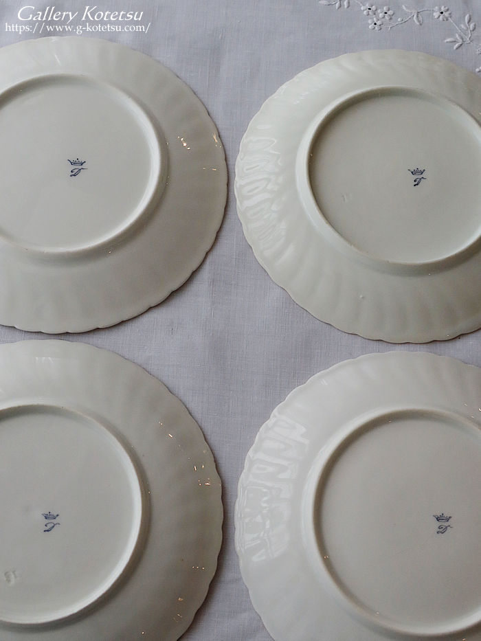 �h���X�f���f�U�[�g�v���[�g dresden dessert plate