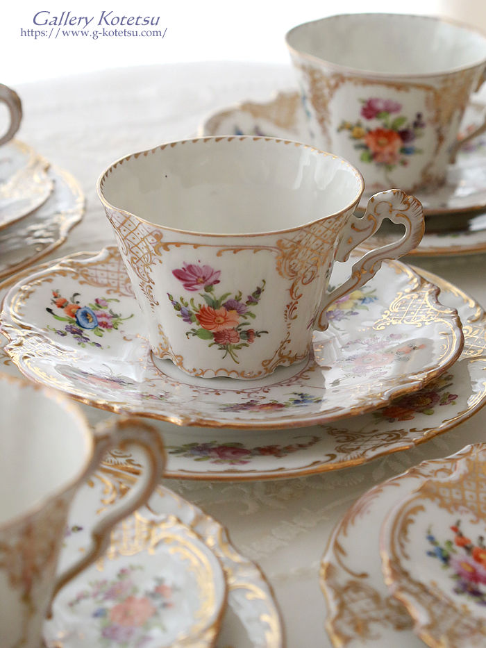 �h���X�f���J�b�v���\�[�T�[ dresden cup&saucer