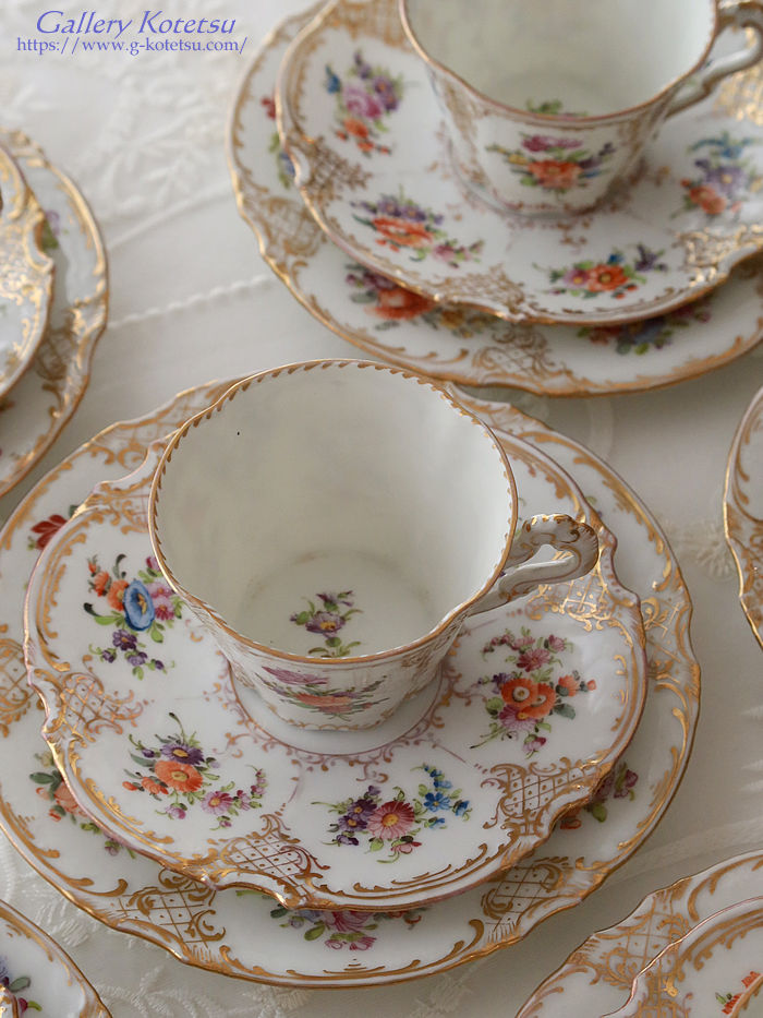 �h���X�f���J�b�v���\�[�T�[ dresden cup&saucer