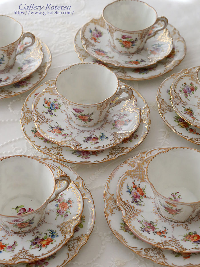 �h���X�f���J�b�v���\�[�T�[ dresden cup&saucer