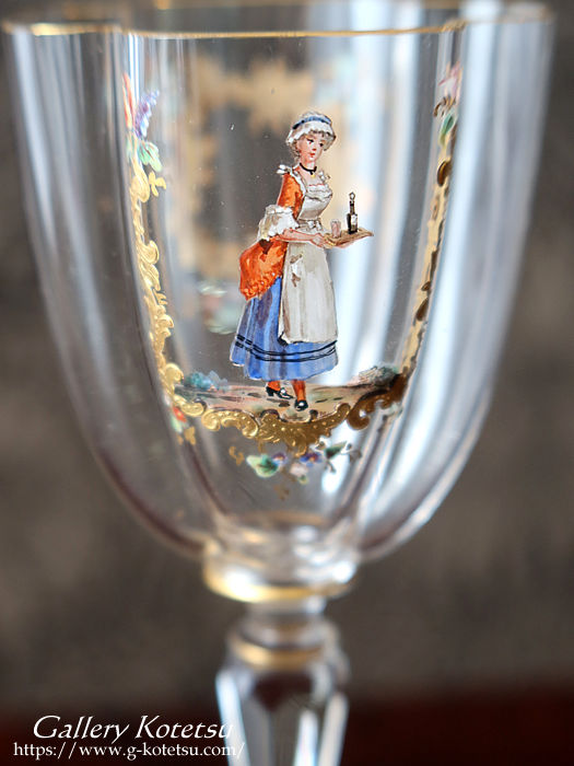 マイヤーズネッフェのエナメルグラス MeyrsNeffe enamelglass