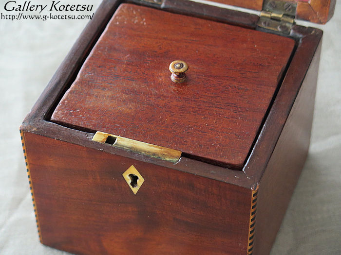 ティーキャディボックス antique teacaddybox
