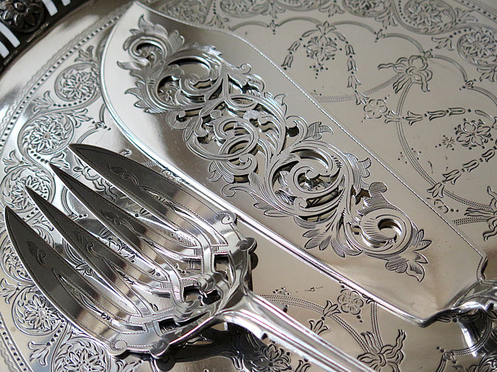 antique silver cutlery