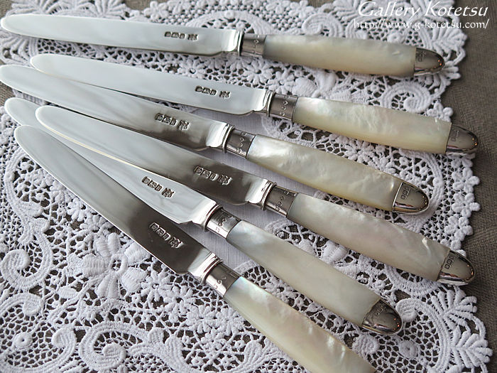 シルバーティーナイフ antique silver teaknife