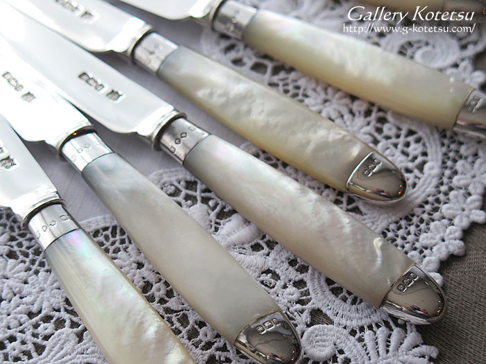 シルバーティーナイフ antique silver teaknife