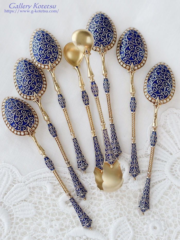 �G�i�����X�v�[�� silver enamelspoon