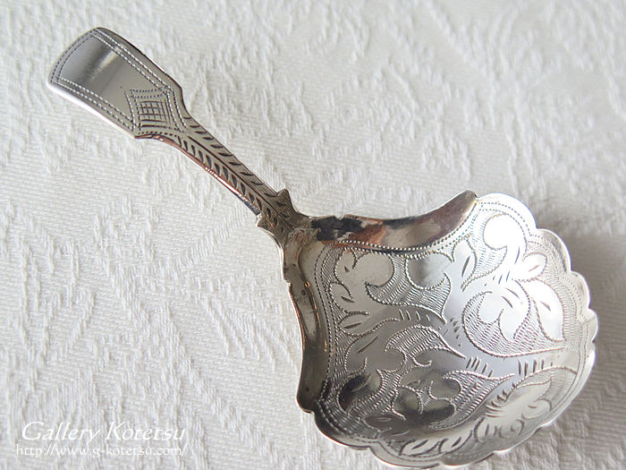 AeB[NVo[LfBXv[ antique silver caddyspoon