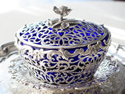 シルバーティーポット antique silver teapot