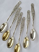 �A���e�B�[�N�V���o�[�e�B�[�Z�b�g antique silver teaset