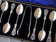アンティークシルバーティーセット antique silver teaset