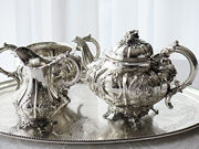 アンティークシルバーティーセット antique silver teaset