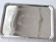 シルバーサルヴァ antique silver salver