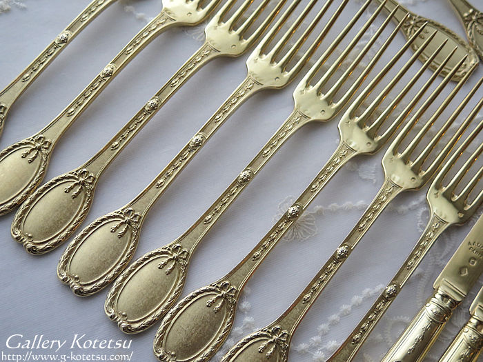 �A���e�B�[�N�V���o�[�@�f�U�[�g�J�g�����[ antiquesilver dessertcutlery