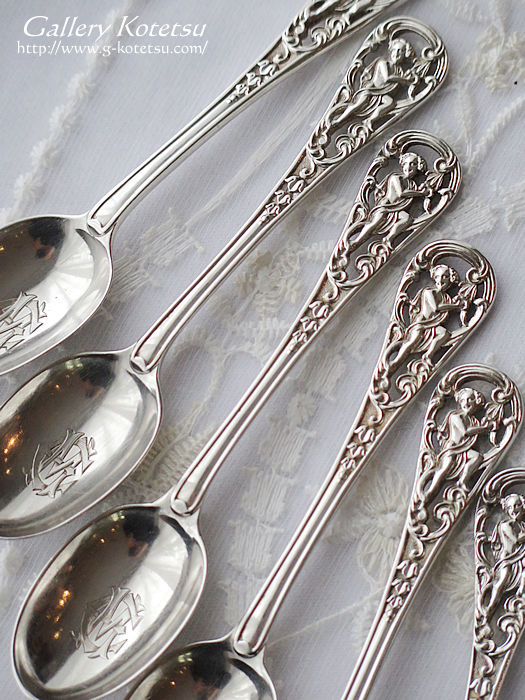 アンティークシルバー　ティースプーン antiquesilver teaspoon