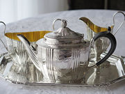アンティークシルバーティーセット antique silver teaset