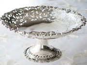 シルバーサルヴァ antique silver salver