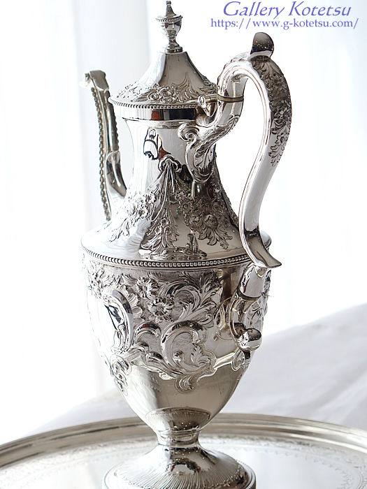 Vo[R[q[|bg antique silver coffeepot