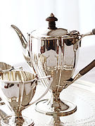 �A���e�B�[�N�V���o�[�e�B�[�Z�b�g antique silver teaset