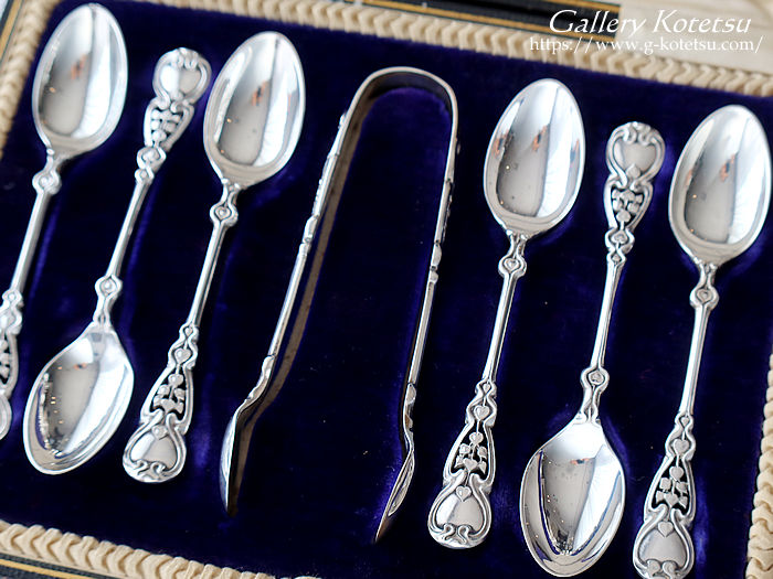 antique silver tea spoon