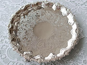 シルバーサルヴァ antique silver salver